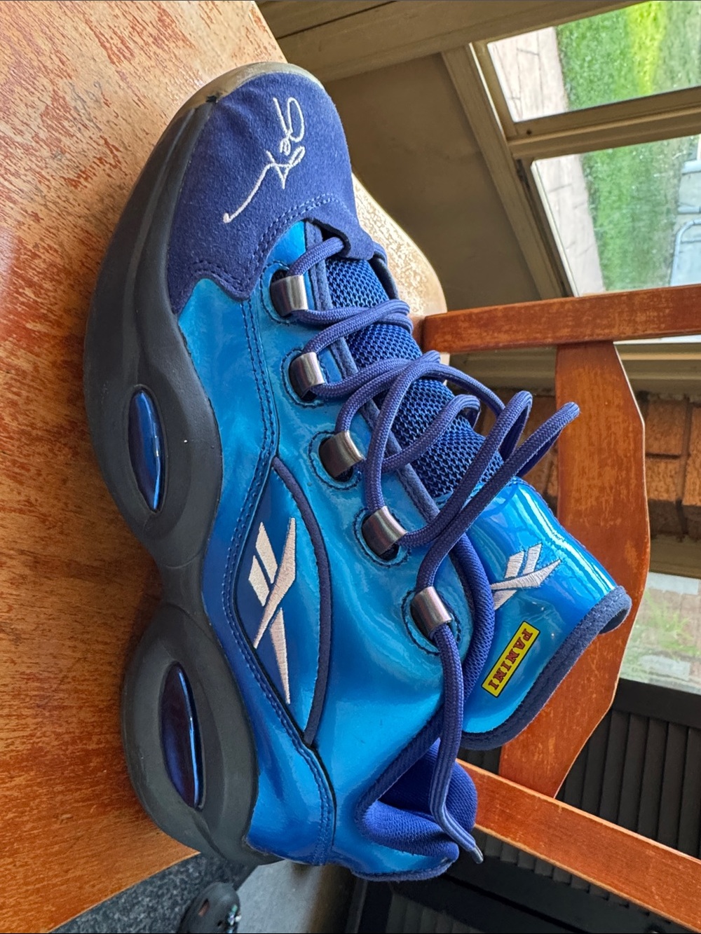 Men Blue Athletic Sneakers - Signature Style US-10